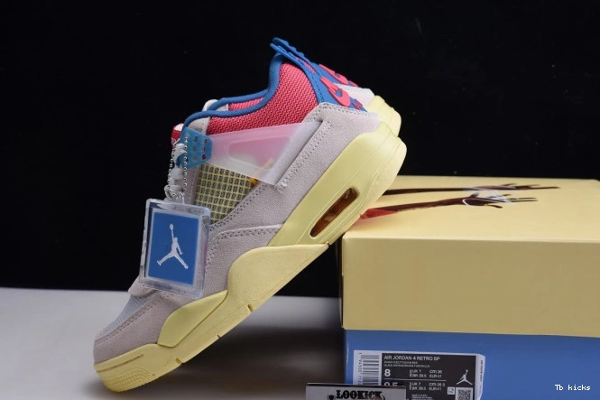 Cheap TBK Jordan 4 Retro Union Ice Air Guava DC9533-800 0818